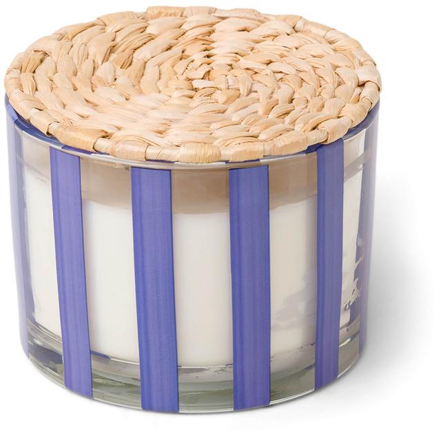 Paddywax Rosemary & Sea Salt Striped Candle on Productcaster.