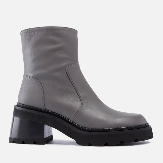 BY FAR Norris Leather Heeled Ankle Boots - UK 3 on Productcaster.