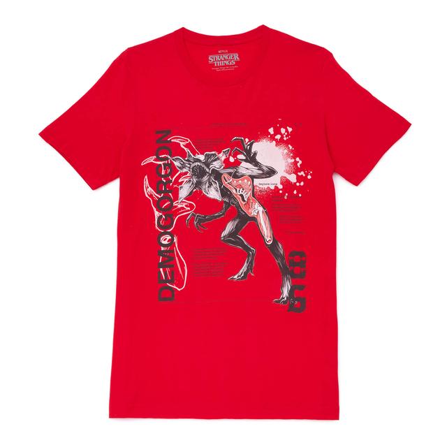 Stranger Things Demogorgon Camiseta Unisex - Roja - S on Productcaster.