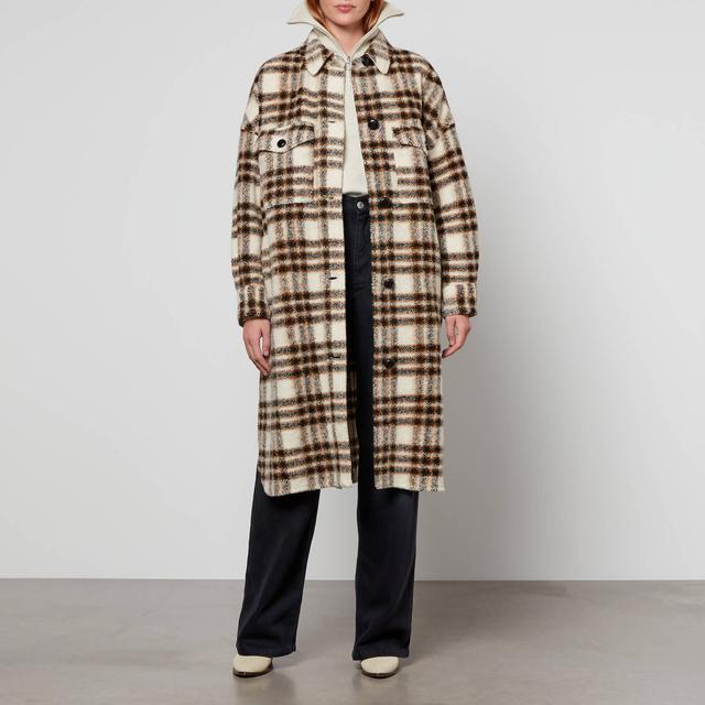 Marant Etoile Fontizi Checked Wool-Blend Jacket - 3/UK 12 on Productcaster.