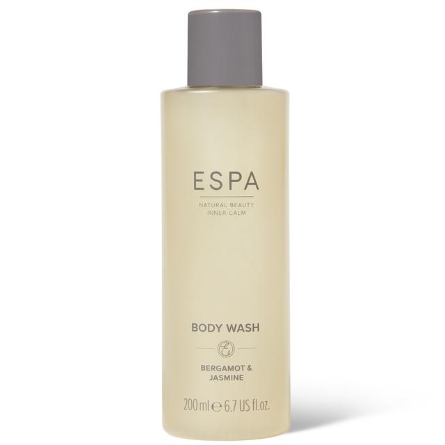 ESPA Bergamot & Jasmine Body Wash Bottle 200ml on Productcaster.