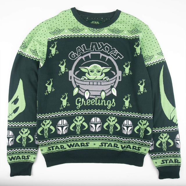 Star Wars Galaxy's Greetings Knitted Christmas Jumper - XXL on Productcaster.