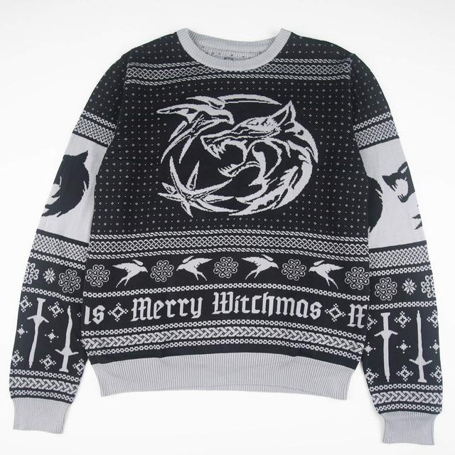 The Witcher Knitted Christmas Jumper - M on Productcaster.