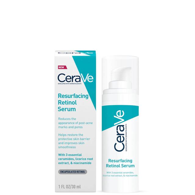 CeraVe Resurfacing Retinol Serum with Ceramides and Niacinamide for Blemish-Prone Skin 30ml on Productcaster.