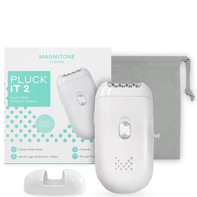 MAGNITONE London PluckIt2 2-in-1 Super Glide Compact Epilator on Productcaster.