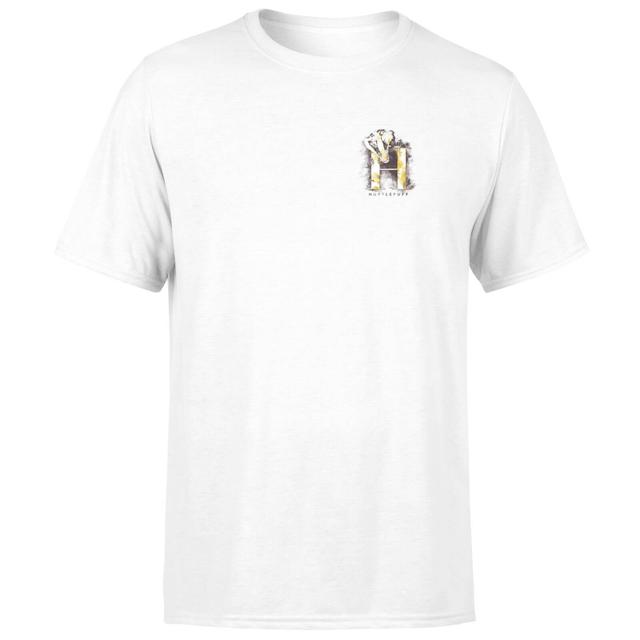 Harry Potter Hufflepuff Unisex T-Shirt - White - S - White on Productcaster.