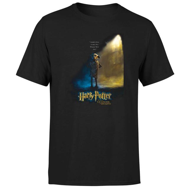 Harry Potter Chamber Of Secrets - Dobby Unisex T-Shirt - Black - M - Black on Productcaster.