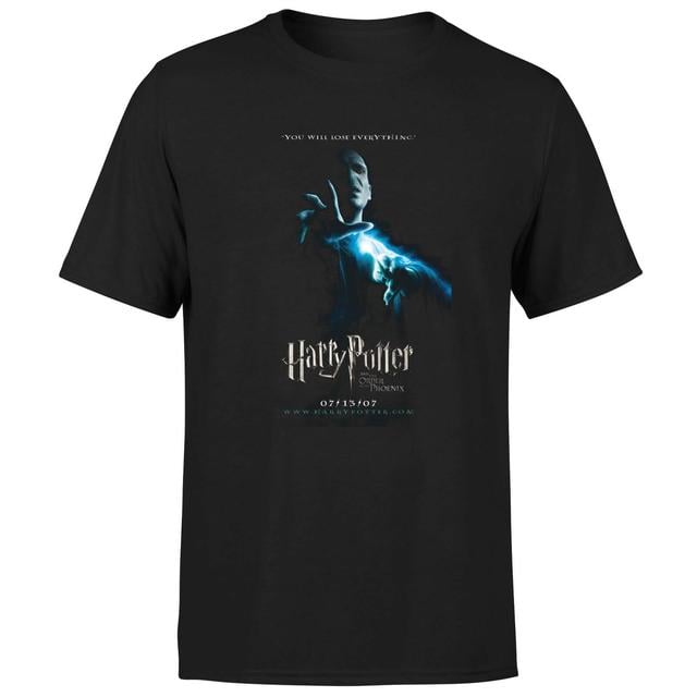 Harry Potter Order Of The Phoenix Unisex T-Shirt - Black - XS - Black on Productcaster.