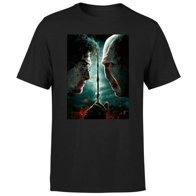 Harry Potter Deathly Hallows - Part 2 Unisex T-Shirt - Black - XXL - Negro on Productcaster.