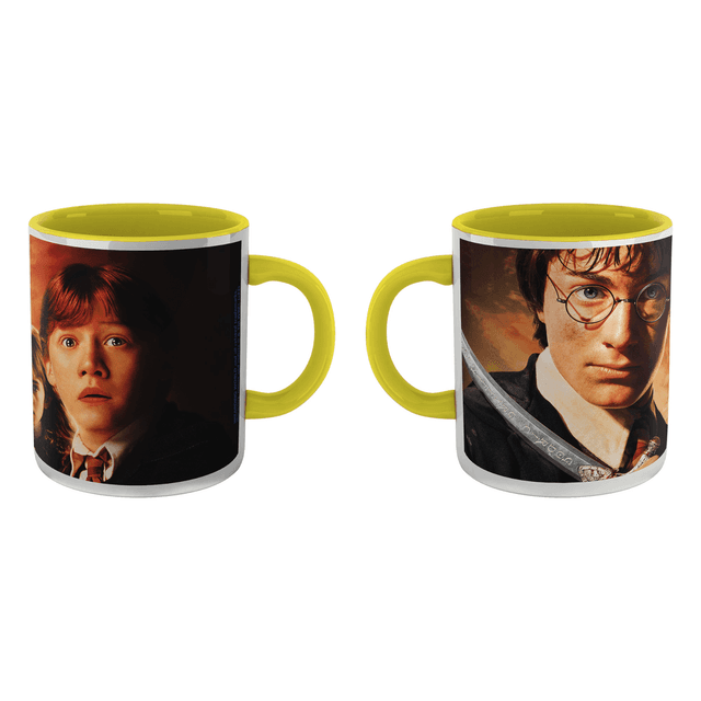 Taza Chamber Of Secrets de Harry Potter - Amarillo on Productcaster.