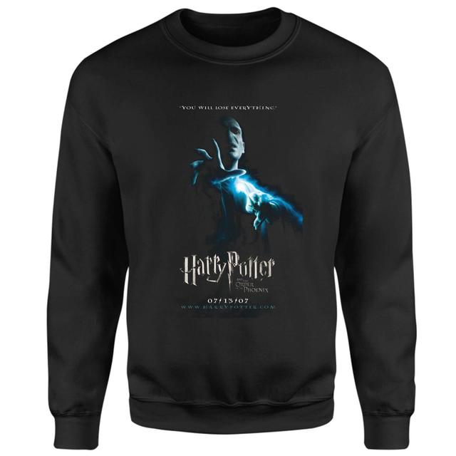 Harry Potter Order Of The Phoenix Sweatshirt - Black - L - Svart on Productcaster.