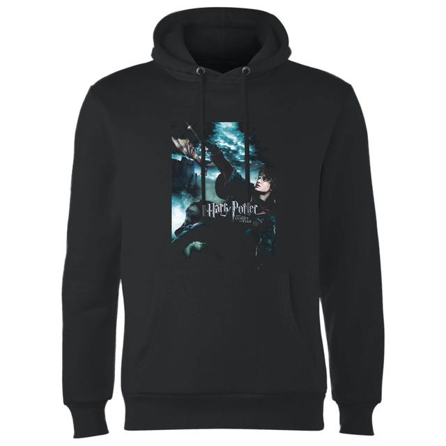 Harry Potter Goblet Of Fire Hoodie - Black - XXL - Negro on Productcaster.