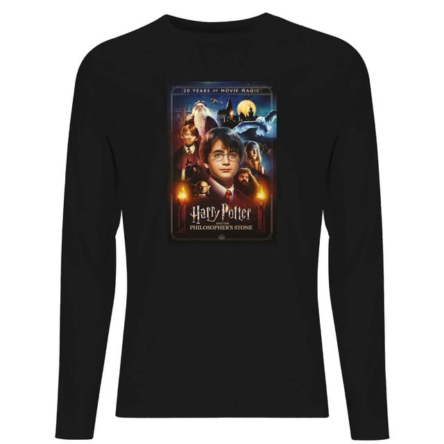 Camiseta de manga larga unisex Philosopher's Stone de Harry Potter - Negro - XXL - Negro on Productcaster.