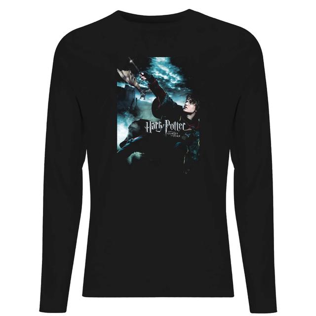 Harry Potter Goblet Of Fire Unisex Long Sleeve T-Shirt - Black - XXL - Black on Productcaster.