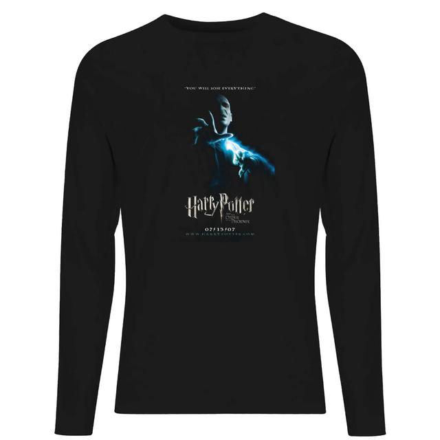 Camiseta de manga larga unisex de la Orden del Fénix de Harry Potter - Negro - XS - Negro on Productcaster.