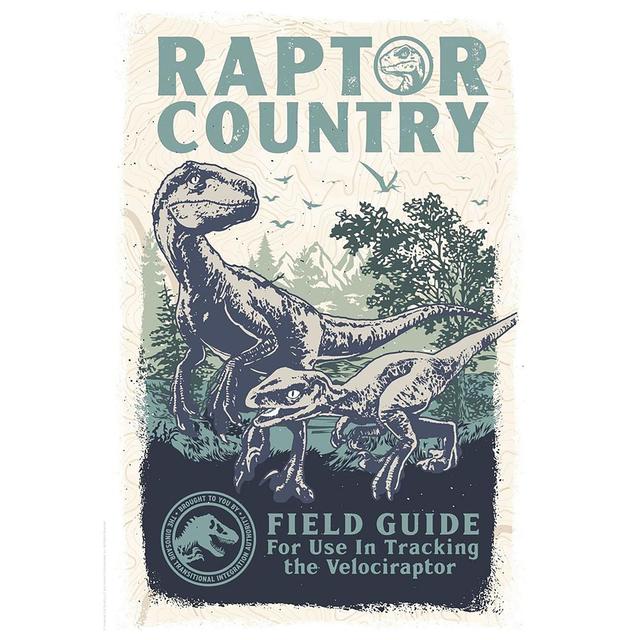 Fanattik Jurassic World - Raptor Country - Limited Edition Art Print on Productcaster.