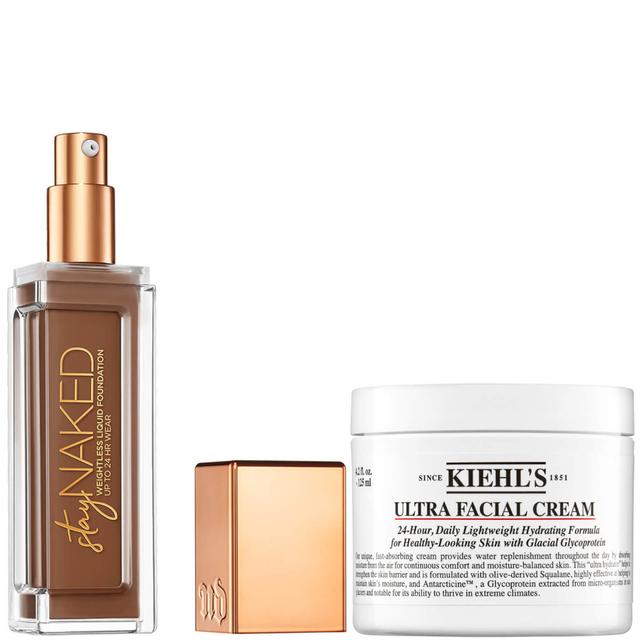 Urban Decay Stay Naked Foundation x Kiehl's Ultra Facial Cream 125ml Bundle - 70WR on Productcaster.