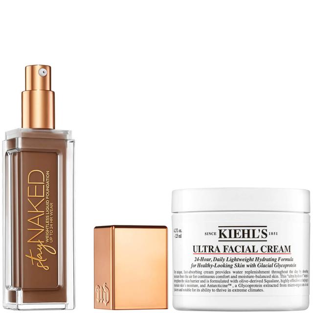 Urban Decay Stay Naked Foundation x Kiehl's Ultra Facial Cream 125ml Bundle - 80WY on Productcaster.