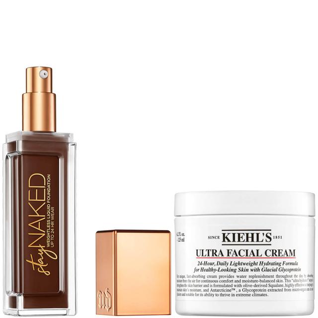 Urban Decay Stay Naked Foundation x Kiehl's Ultra Facial Cream 125ml Bundle - 90WO on Productcaster.