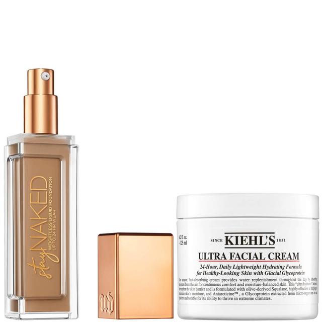 Urban Decay Stay Naked Foundation x Kiehl's Ultra Facial Cream 50ml Bundle (Various Shades) - 50NN on Productcaster.