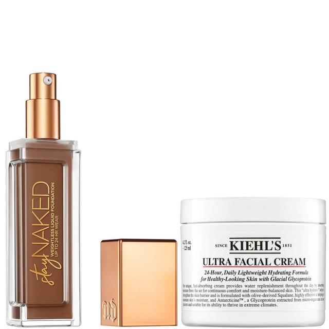 Urban Decay Stay Naked Foundation x Kiehl's Ultra Facial Cream 50ml Bundle (Various Shades) - 70WR on Productcaster.