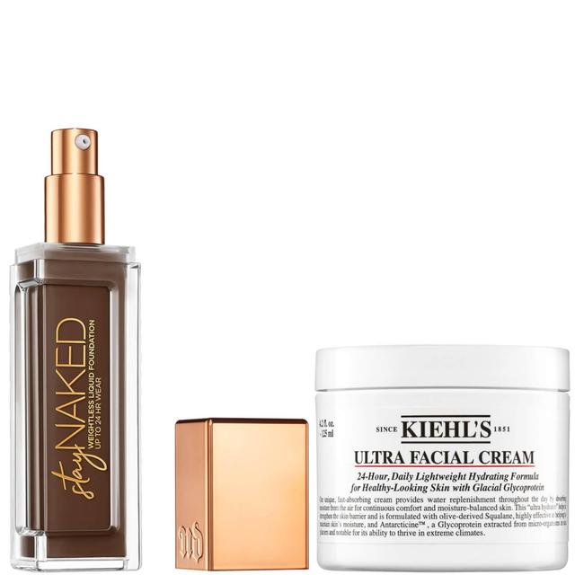 Urban Decay Stay Naked Foundation x Kiehl's Ultra Facial Cream 50ml Bundle (Various Shades) - 81NN on Productcaster.