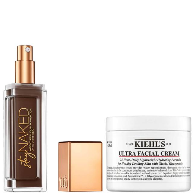 Urban Decay Stay Naked Foundation x Kiehl's Ultra Facial Cream 50ml Bundle (Various Shades) - 91NN on Productcaster.