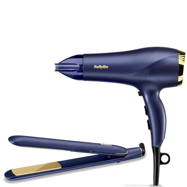 BaByliss Midnight Luxe Straightener & Hair Dryer Bundle on Productcaster.