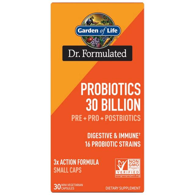 Garden of Life Dr. Formulated Microbiome 30B Pre+Pro+Postbiotics on Productcaster.