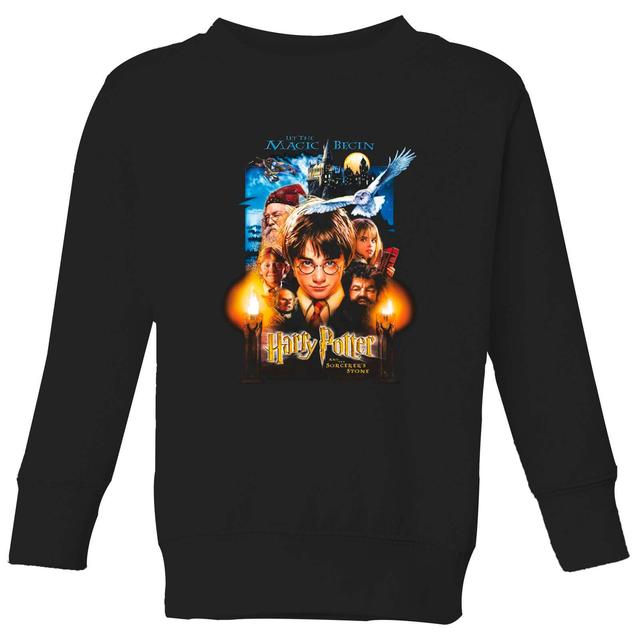 Harry Potter The Sorcerer's Stone Kids' Sweatshirt - Black - 3-4 Years - Black on Productcaster.