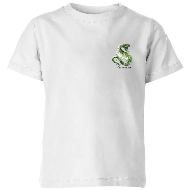 Camiseta para niños Slytherin de Harry Potter - Blanco - 7-8 años - Blanco on Productcaster.