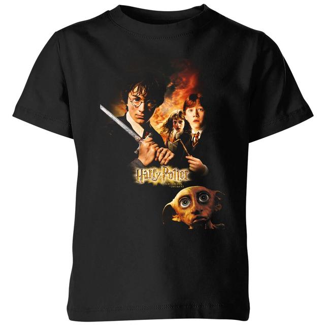 Camiseta Chamber Of Secrets para niño de Harry Potter - Negro - 11-12 años - Negro on Productcaster.