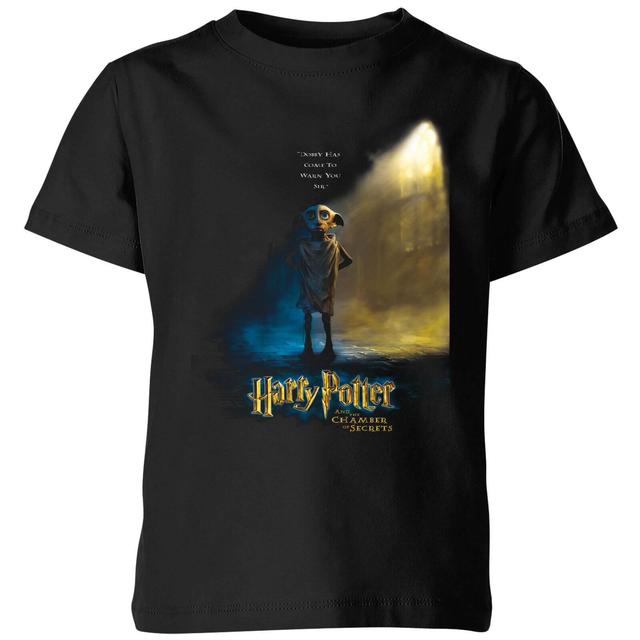 Harry Potter Chamber Of Secrets - Dobby Kids' T-Shirt - Black - 3-4 años - Negro on Productcaster.