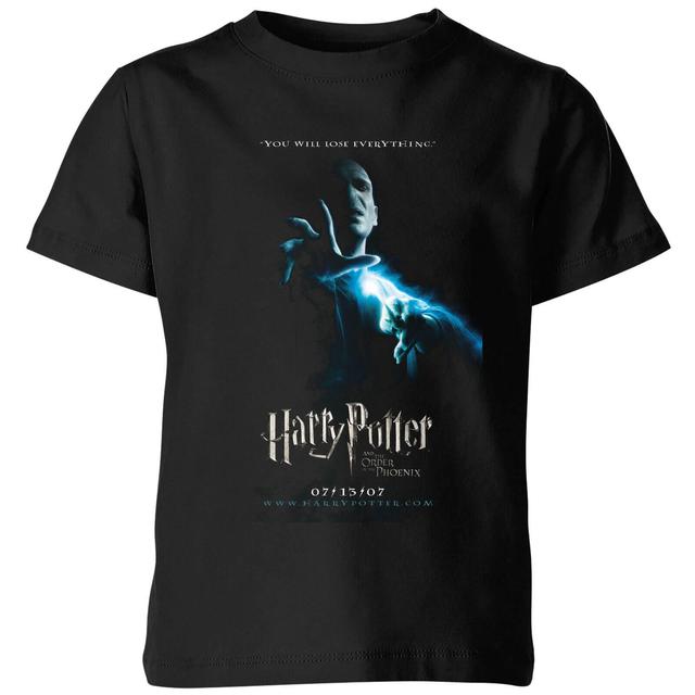 Camiseta para niño La Orden del Fénix de Harry Potter - Negro - 11-12 años - Negro on Productcaster.