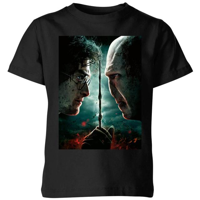 Camiseta de las Reliquias de la Muerte - Parte 2 para niño - Negro - 9-10 años - Negro on Productcaster.