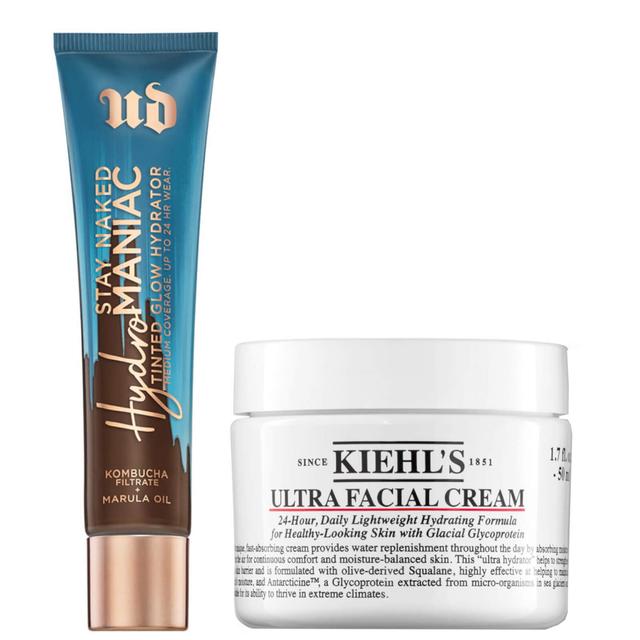 Urban Decay Hydromaniac Tinted Glow x Kiehl's Ultra Facial Cream 50ml Bundle (Various Shades) - 90 on Productcaster.