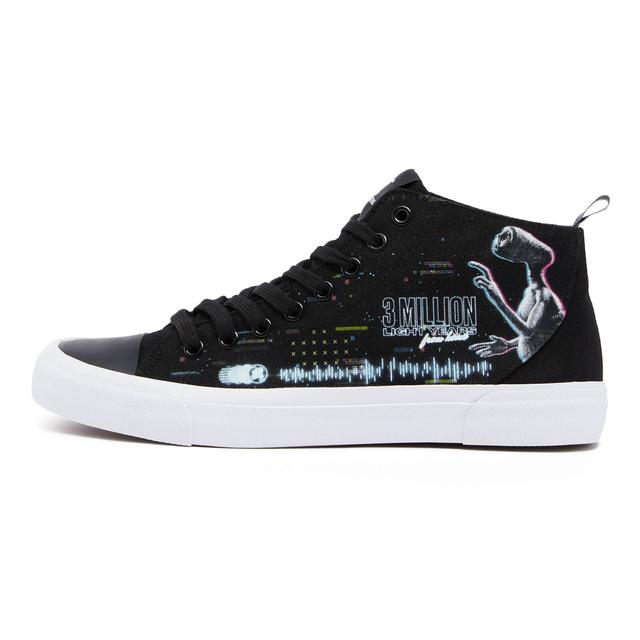 Akedo x E.T. Glitch Black Signature High Top - UK 8 / EU 42 / US Men's 8.5 / US Women's 10 on Productcaster.