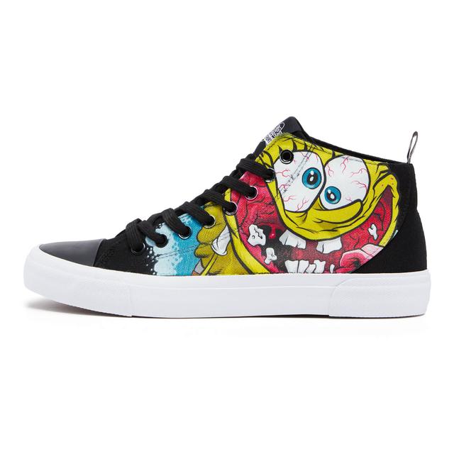 Zapatillas Akedo x SpongeBob SquarePants - Negras - UK 3 / EU 35.5 / US Men's 3.5 / Women's 5 on Productcaster.