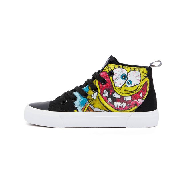 Zapatillas Akedo para niños x Bob Esponja - Negras - UK Kids 13 / EU31.5 on Productcaster.