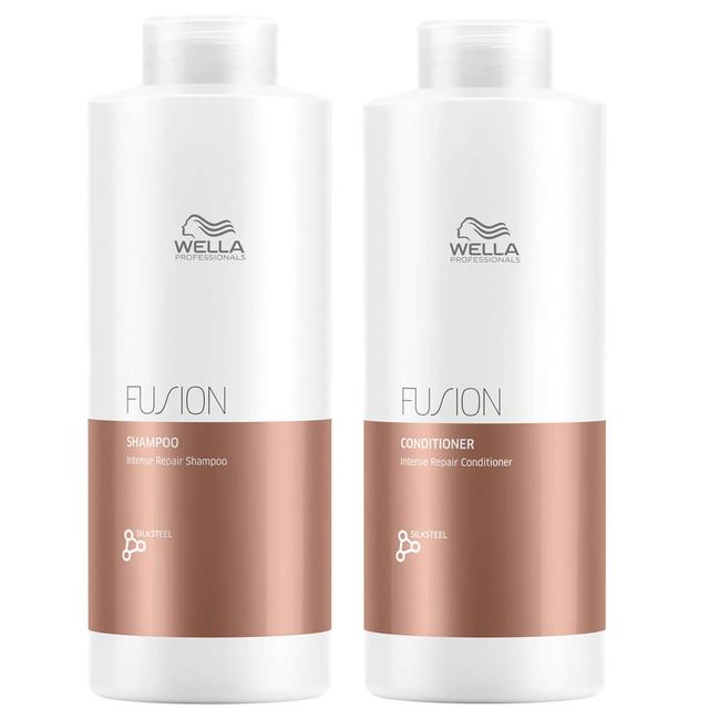 Wella Professionals Fusion Repair Shampoo and Conditioner Super Size Regime Bundle on Productcaster.