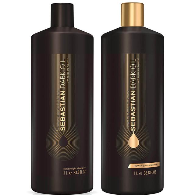 Sebastian Professional Dark Oil Shampoo and Conditioner Super Size Regime Bundle on Productcaster.