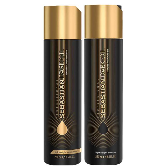 Sebastian Professional Dark Oil Shampoo and Conditioner Regime Bundle on Productcaster.