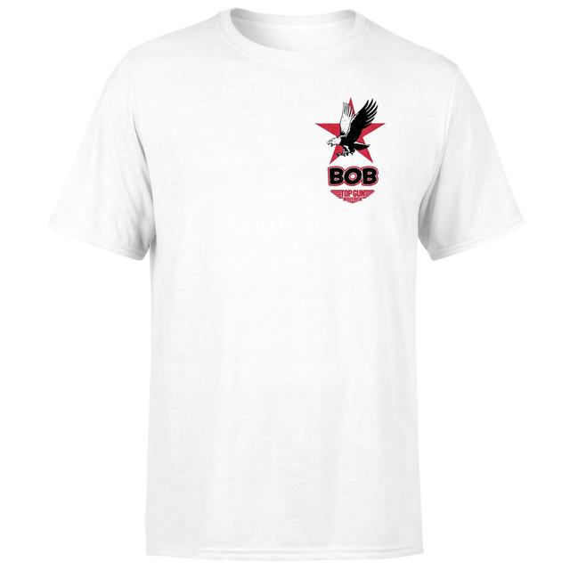 Top Gun Team Bob Unisex T-Shirt - White - S - White on Productcaster.