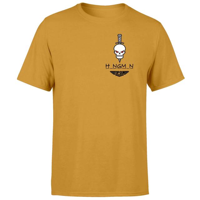 Top Gun Team Hangman Unisex T-Shirt - Mustard - XL - Mustard on Productcaster.