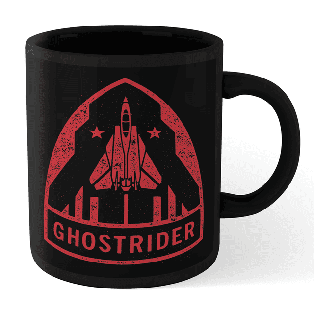 Top Gun Ghost Rider Mug - Black Nero on Productcaster.