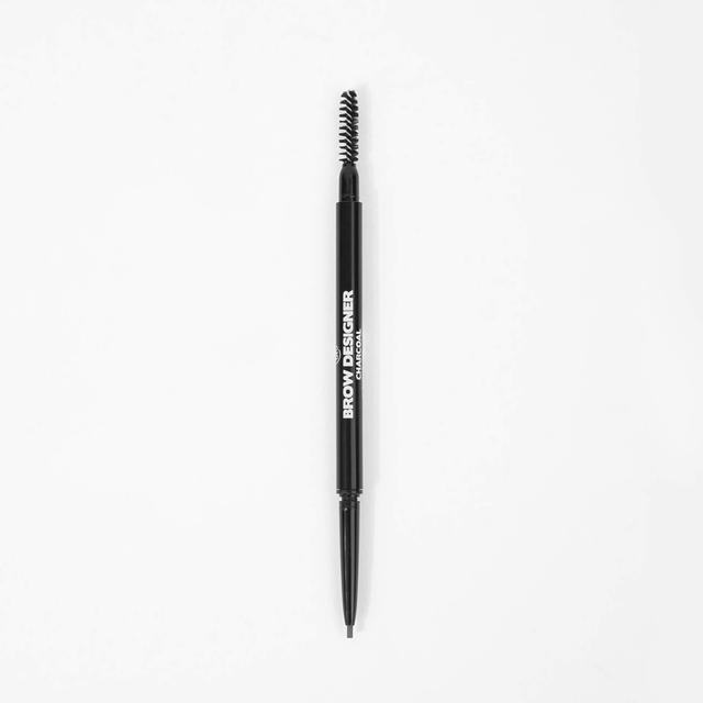 BH Cosmetics Brow Designer - Dual Ended Precision Pencil - Charcoal on Productcaster.