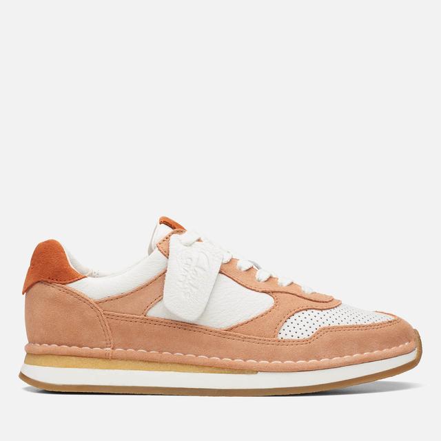 Clarks Craft Run Tor Suede and Leather Trainers - UK 3 on Productcaster.