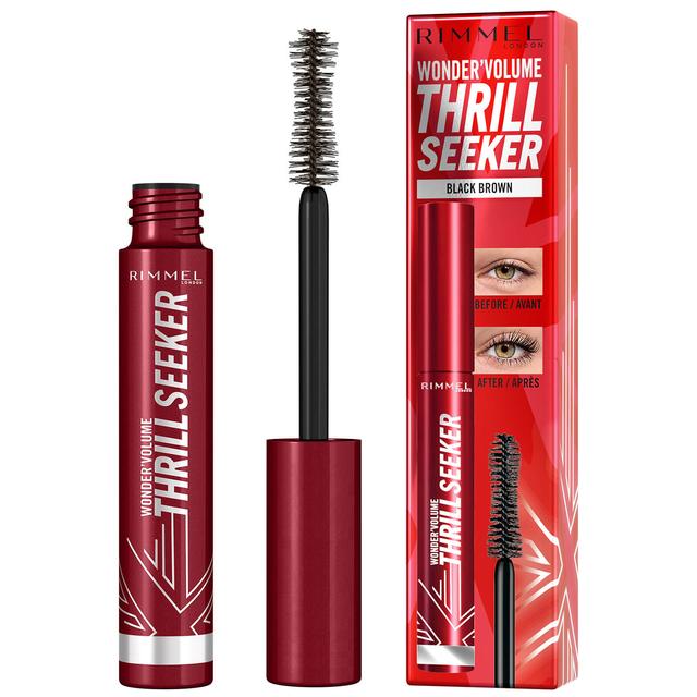 Rimmel Volume Thrill Seeker Mascara - Black Brown 8ml on Productcaster.