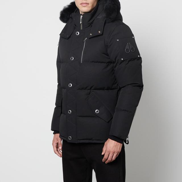 Moose Knuckles 3Q Shearling-Trimmed Nylon and Cotton-Blend Down Coat - XL on Productcaster.