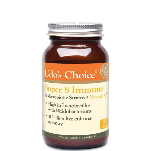 Udo's Choice Super 8 Immune Microbiotic - 90 Vegecaps on Productcaster.